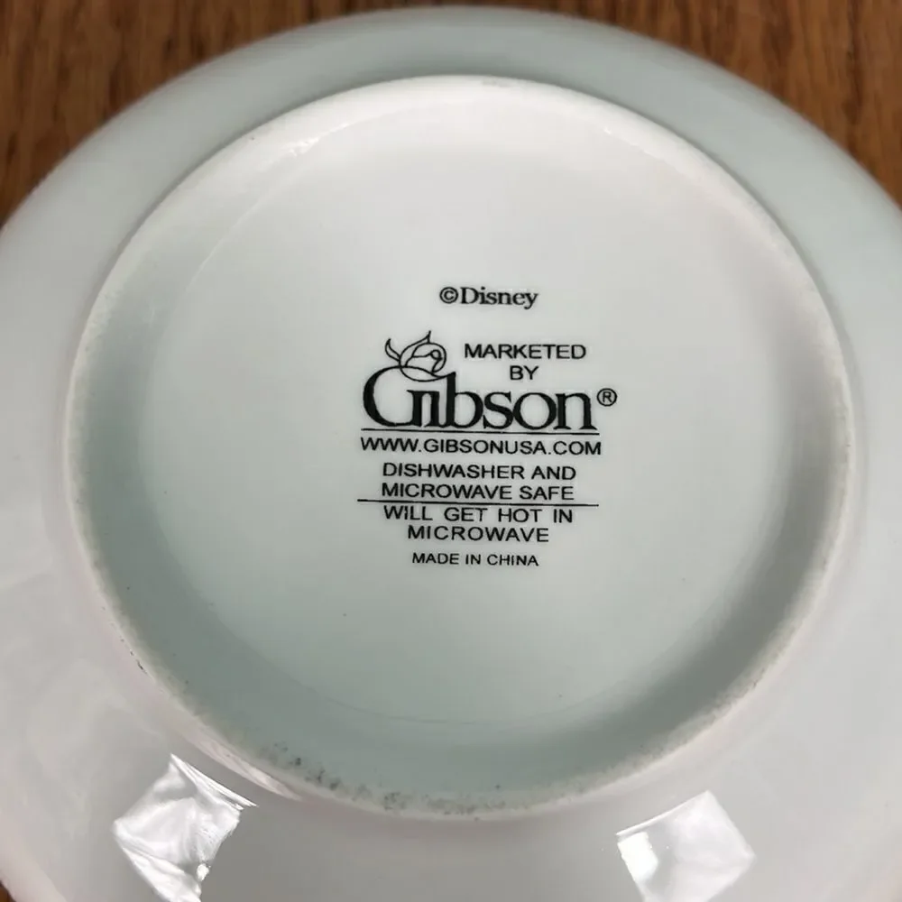GIBSON DISNEY MICKEY & MINNIE MOUSE BOWL